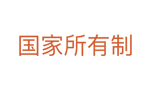 国家所有制
